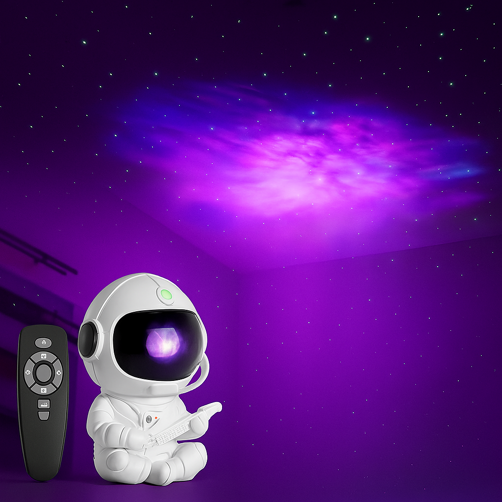 Astronaut Galaxy Projector Night Light