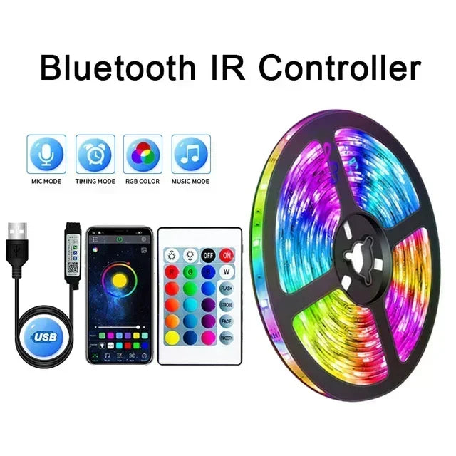LED Light Strip with Remote App Control