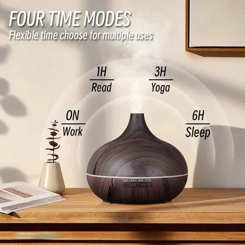 Wood Grain Diffuser/Humidifier