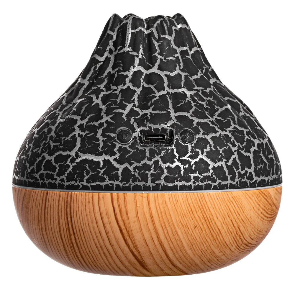 Volcano Humidifier/Aromatherapy Diffuser Night Light