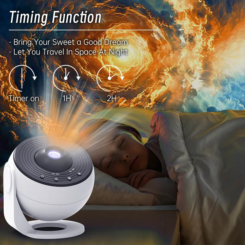 Galaxy Projector Pro Night Light 360° Rotating
