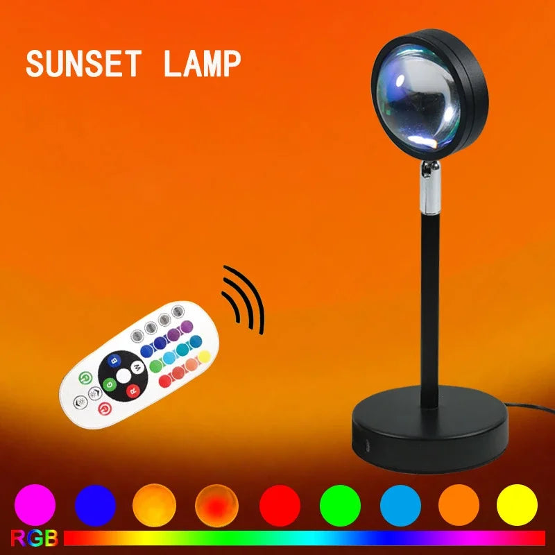 Sunset Projection Lamp with Remote Smart App Night Light