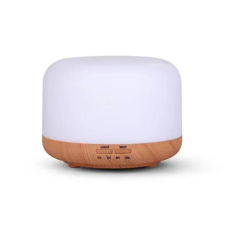 Wood Grain Humidifier Night Light