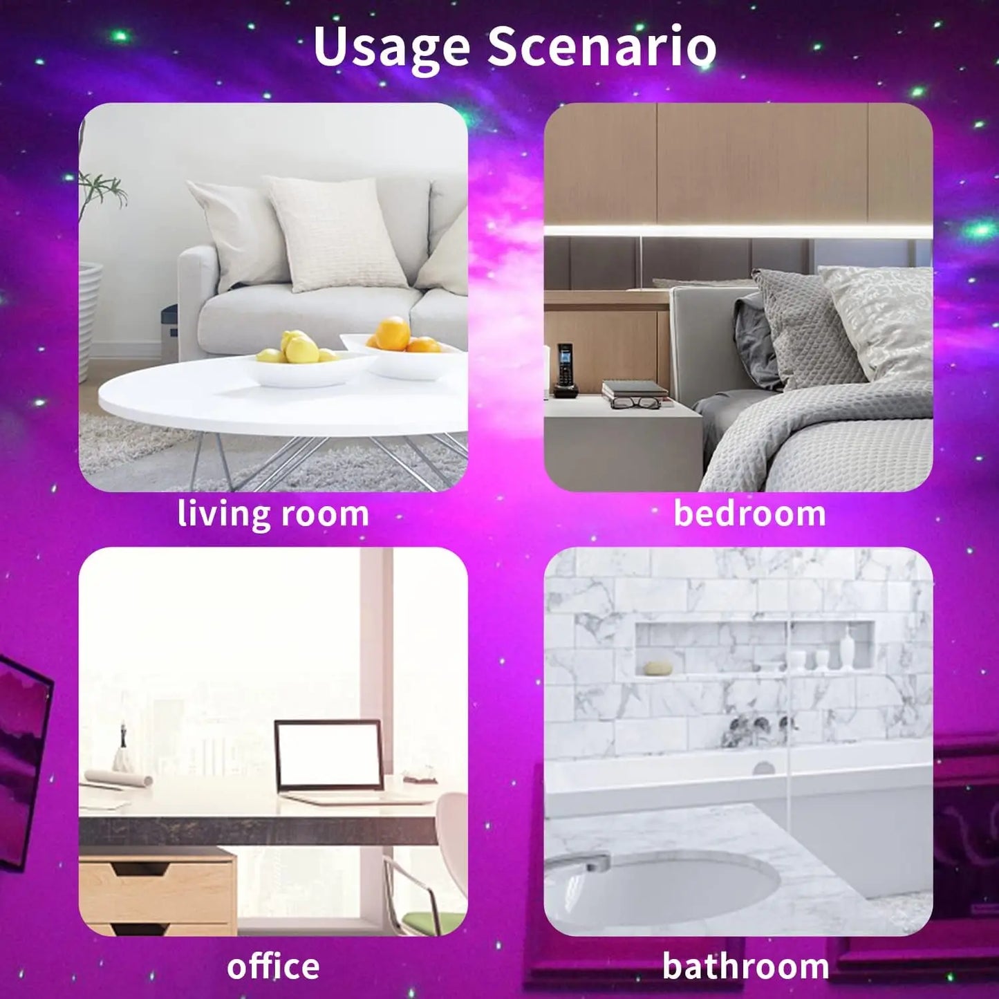 Astronaut Galaxy Projector Night Light