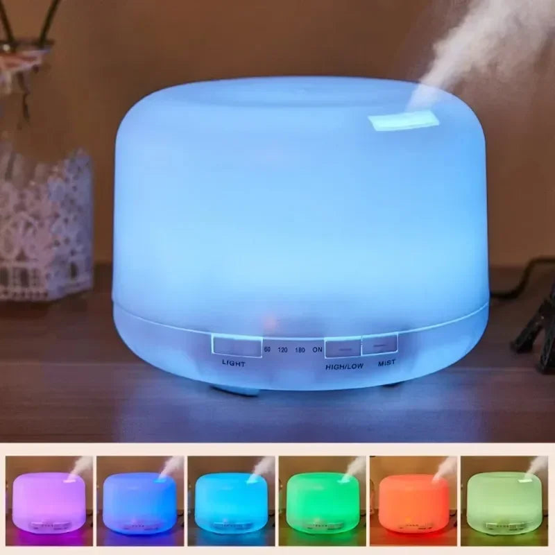 Wood Grain Humidifier Night Light