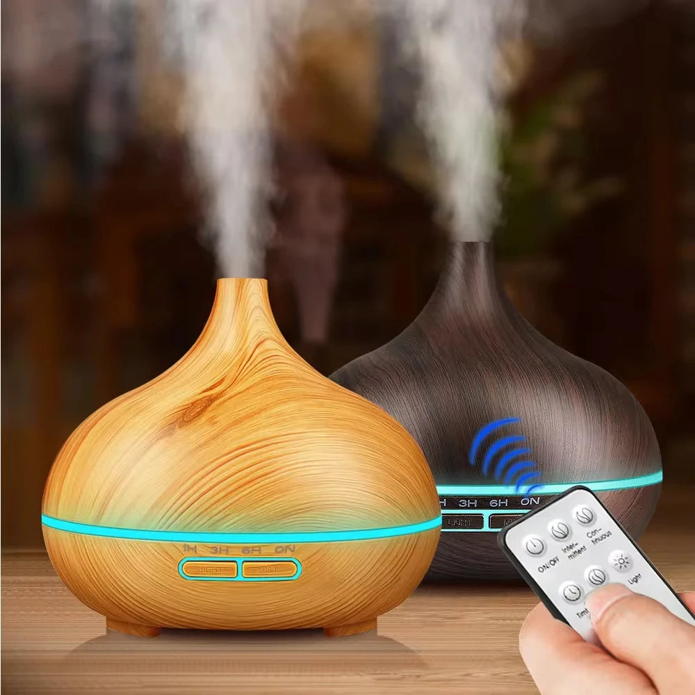 Wood Grain Diffuser/Humidifier