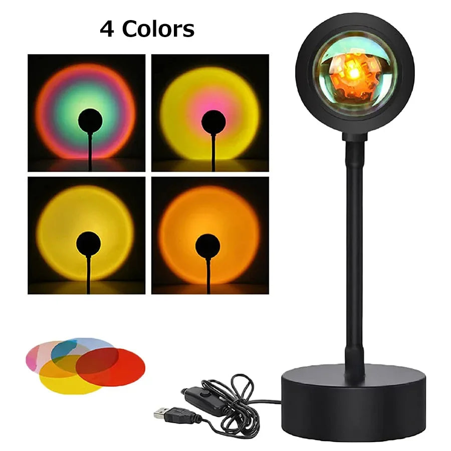 Sunset Projection Lamp with Remote Smart App Night Light