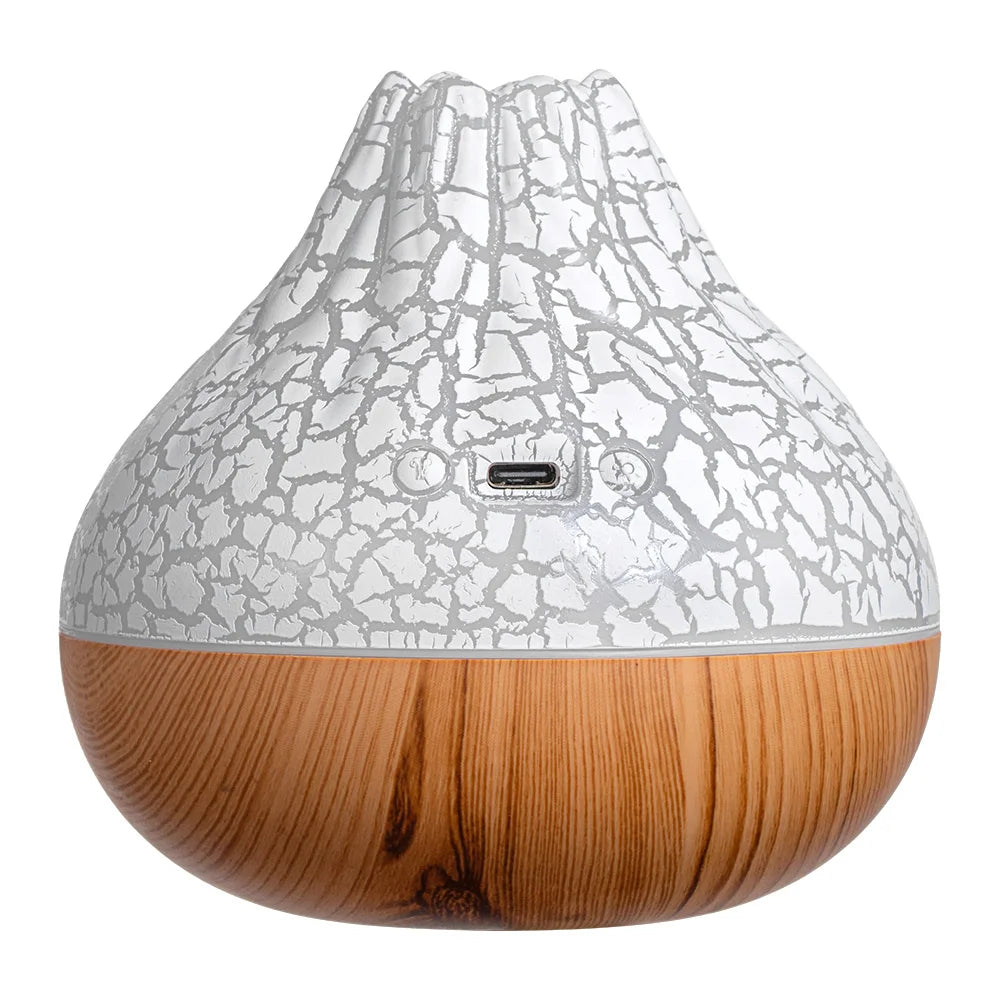 Volcano Humidifier/Aromatherapy Diffuser Night Light