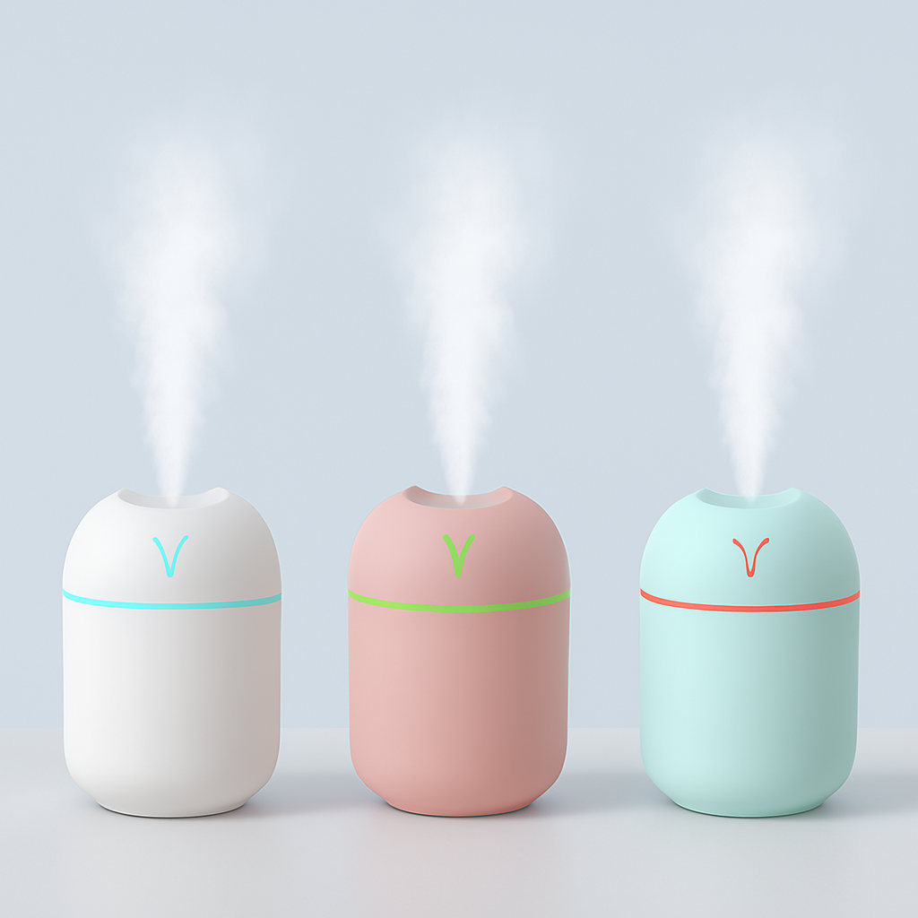 Mini Desktop Humidifier LED
