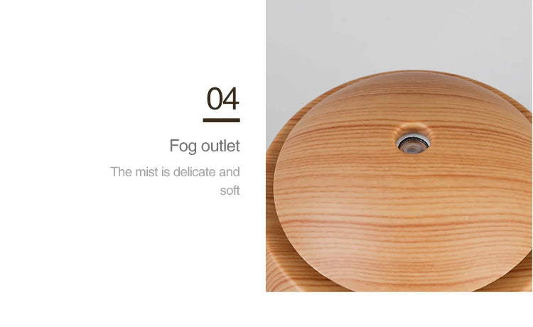 Wood Grain Humidifier/Diffuser