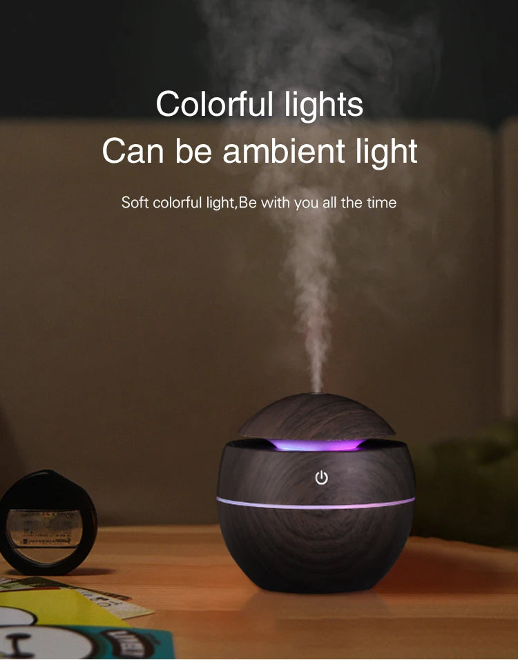 Wood Grain Humidifier/Diffuser